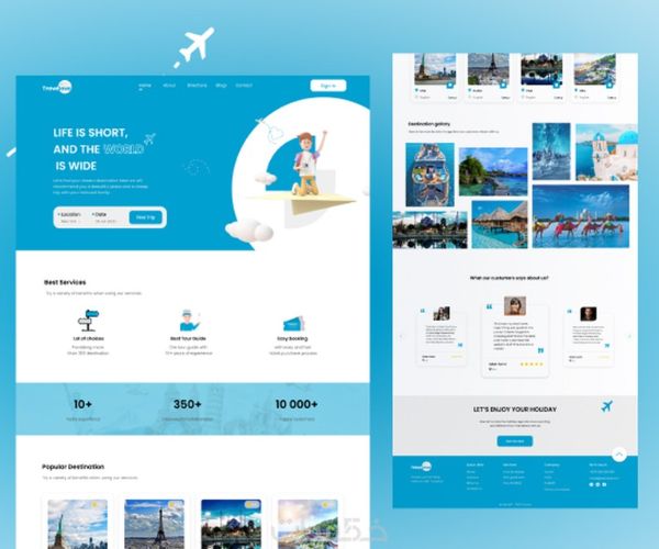 صفحات الهبوط